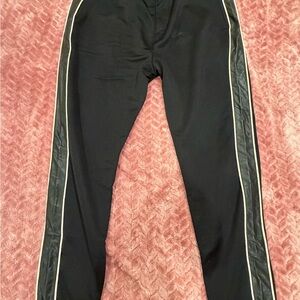 The Kooples Black Joggers with White Trim